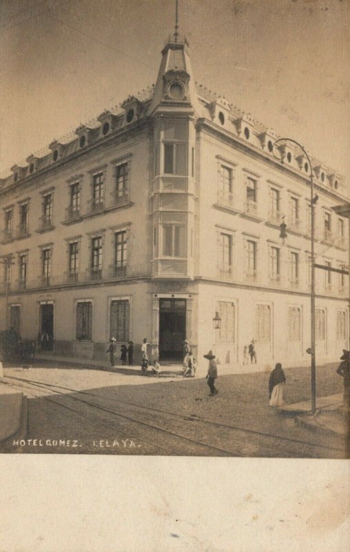 Mexico Hotel Gomez Celaya Vintage RPPC 03.96