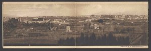 PPC* Monastery Terrace Rome Italy 8 Fold Out Section Of Panoramic View Se Info