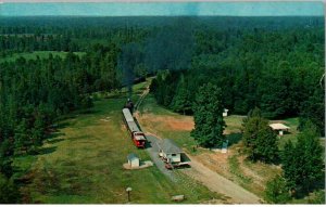 Reader, Arkansas - Reader Railroad Train #2 leaving Waterloo - c1950