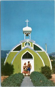 Italian Swiss Colony Winery Asti California postcard  - El Carmelo Chapel
