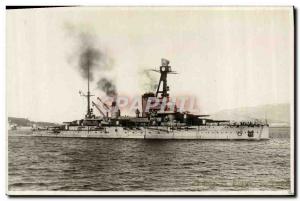 Old Postcard Boat War Paris Breastplate