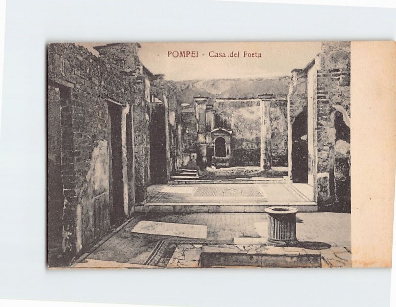 B-166537 Casa del Poeta, Pompei, Italy