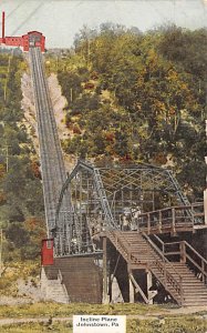 Incline Plane Johnstown Pennsylvania Railroad, Train Postcard
