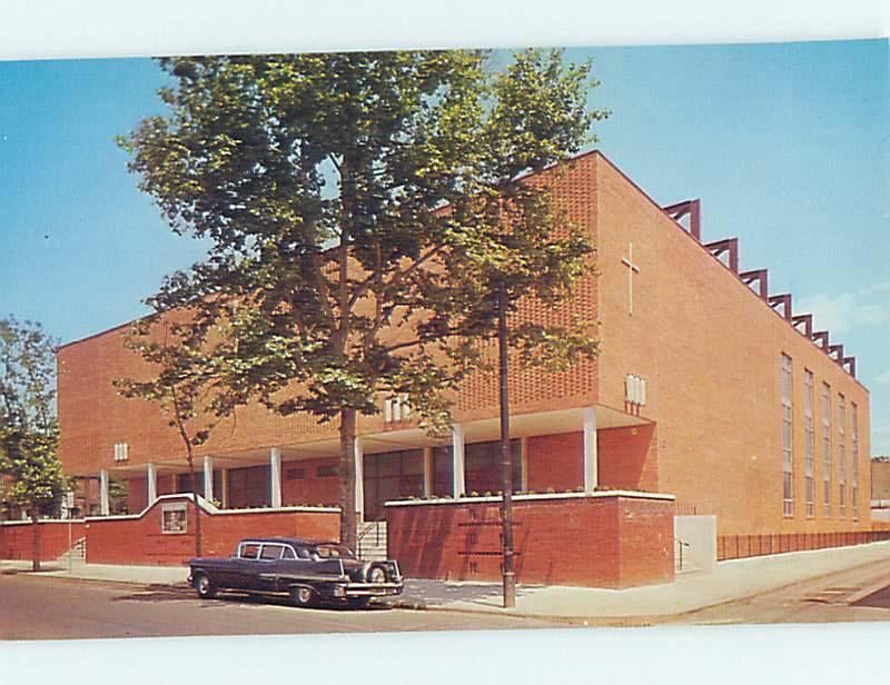 Unused Pre-1980 CHURCH SCENE Philadelphia Pennsylvania PA hs6671