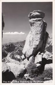 Arizona Hitchcock Highway Up Mt Lemmon Real Photo