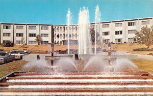 Birmingham, Alabama AL    OFFICE PARK & FOUNTAIN    ca1960's Chrome Postcard