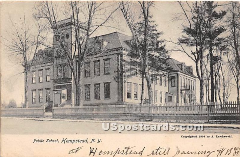 Public School, Hempstead, L.I., New York