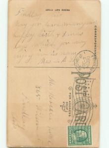 Divided-Back RELIGIOUS SCENE Christianity Postcard AB0142