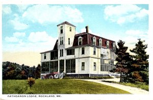 Rockland, Maine - The Gathganon Lodge - c1920