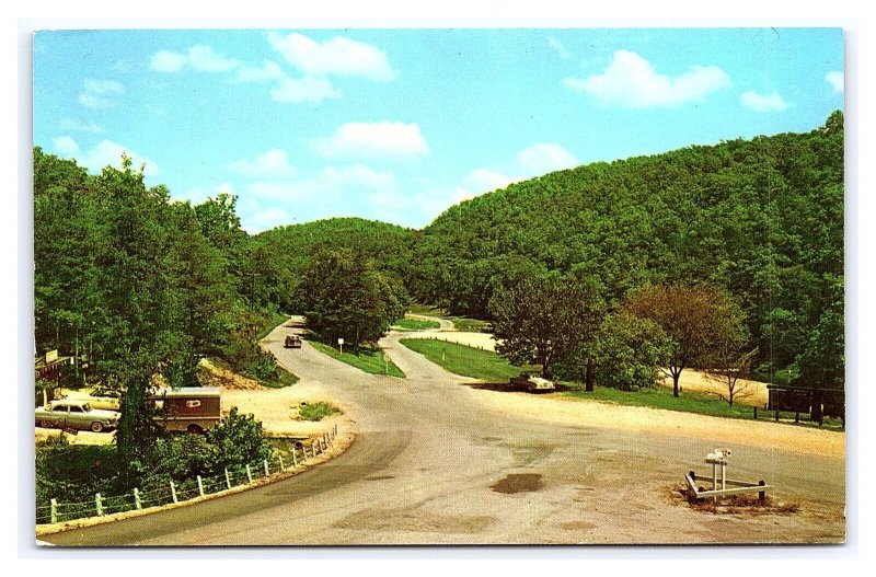 Lower Entrance Roaring River State Park Cassville Missouri Postcard Ozarks