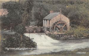 BR98612 the comb mill ashford derbyshire water mill   uk