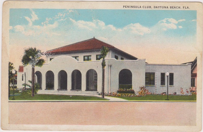 DAYTONA BEACH , Florida , 1900-10s; Peninsula Club
