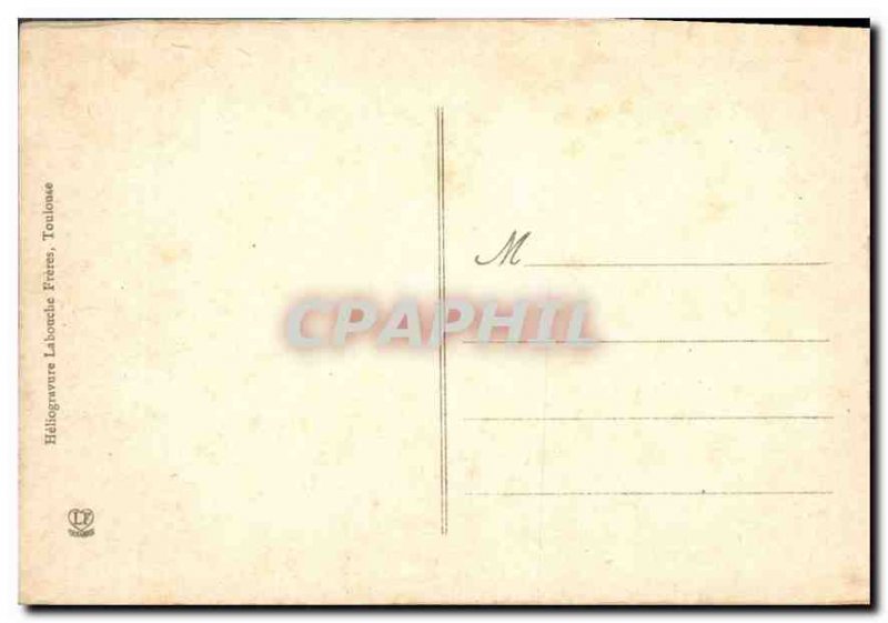 Old Postcard Cauterets Carcade Cerisey