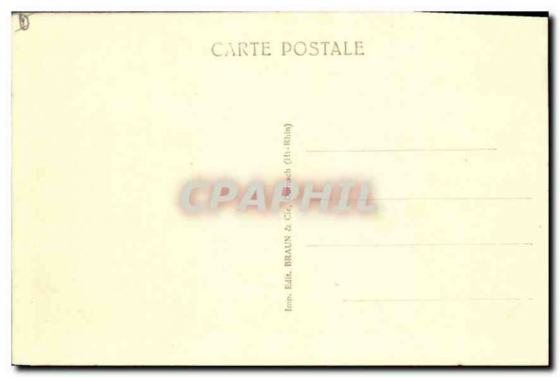 Old Postcard Mont Sainte Odile Convent