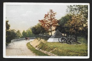 Cannon Ball Civil War Mnmt Cannons National Blvd Chattanooga TN Unused c1910s