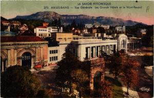 CPA AIX-les-BAINS - Vue générale les Grands Hotels et le Mont-Revard (653772)