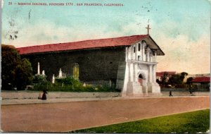 Vtg 1910s Mission Dolores San Francisco California CA Postcard