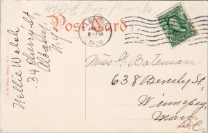 Executive Mansion Albany NY New York c1908 Nellie Walsh A. Blaey Postcard E39