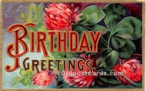  Birthday Greetings Postcard 