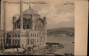 Constantinople Mosque Valide a Ortakeuy Used Postcard