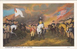 Surrender Of Cornwallis  1928Curteich