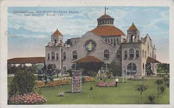 Texas San Antonio Enternational And Great Northern Depot