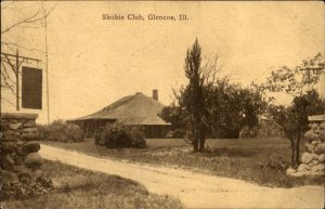 Skokie Illinois IL Skokie Club 1900s-20s Vintage Postcard