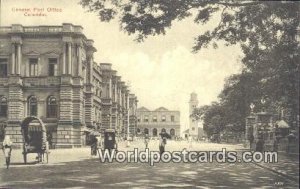 General Post Office Colombo Ceylon, Sri Lanka Unused 