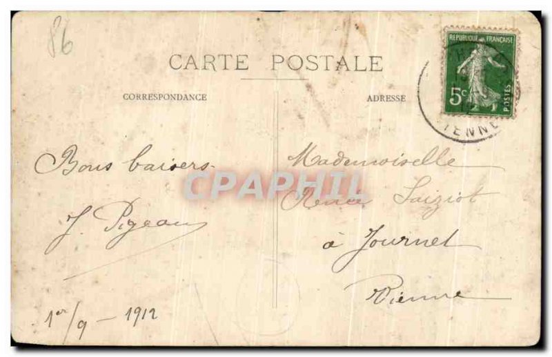 Old Postcard La Roche Posay Bains Creuse