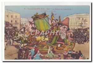 Nice Old Postcard Nice Carnival XLIV Char Naturalist back