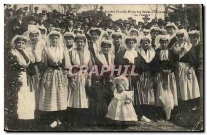 Sables d & # 39olonne Old Postcard Society Mixed Choir The Warbler (folklore ...