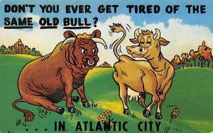 Don't you ever get tired of the same old bull? Atlantic City, New Jersey  