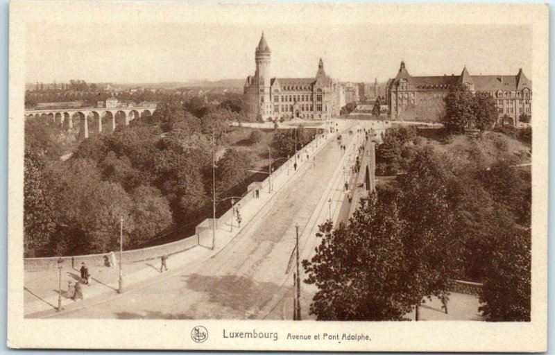 M-39739 Avenue and Pont Adolphe Luxembourg City Luxembourg