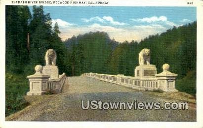 Klammath River Bridge - Redwood Highway, CA