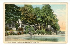 NH - The Weirs, Lake Winnipesaukee. Shore Path