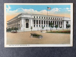 New Post Office Washington DC Litho Postcard H2093082214