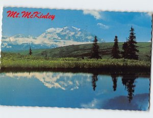 Postcard Mt. McKinley, Camp Denali, McKinley Park, Alaska