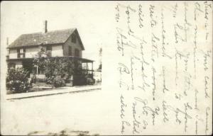 Home - Northampton MA Cancel c1910 Real Photo Postcard