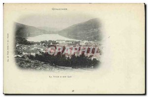 Postcard Gerardmer Old Town His Lake