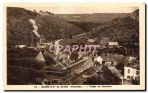 Old Postcard Rochefort en Terre Vallee Gueuzon