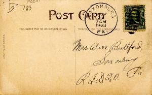 Greeting - Leap Year, 1908. The end of the chase      (Comic)