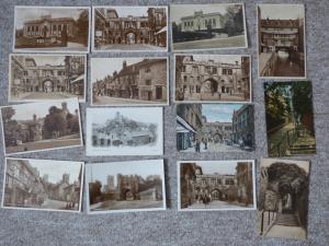 bu0141 - Lincoln , Lincolnshire - 15 postcards - All Showing