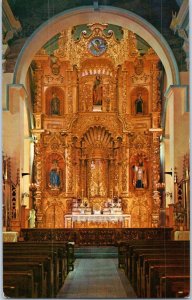 The Golden Altar made of pure gold leaf Church of San Jose Panama City Postcard