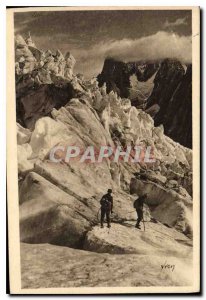 Old Postcard Mont Blanc