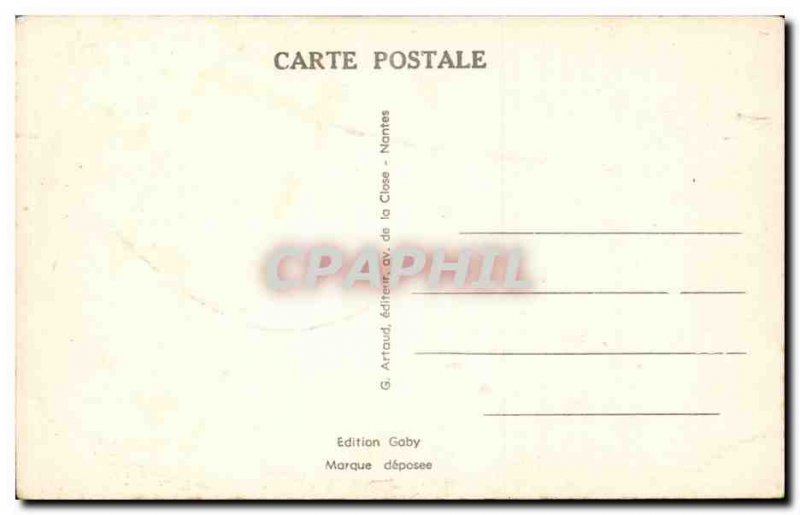 Old Postcard Riva Bella Ouistreham Casino and & # 39hotel Beach