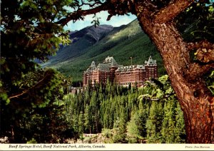 Canada Alberta Banff National Park Banff Springs Hotel