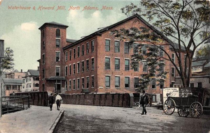 Massachusetts  North Adams,  Waterhouse and Howard Mill,