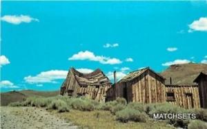 BODIE, CALIFORNIA Famous Mining Ghost town Postcard