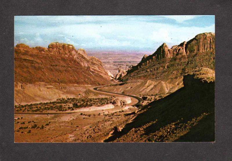 UT Green River San Rafael Reef Salina Utah Postcard PC