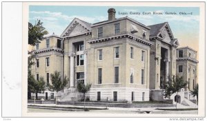 GUTHRIE , Oklahoma , 1910s ; Court House